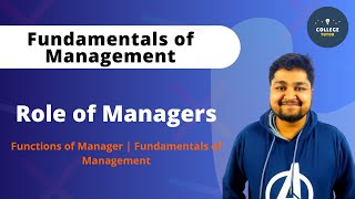 Fundamentals of Management  Functions of Manager [upl. by Aikam]