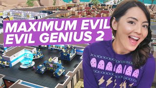 MAXIMUM EVIL in Evil Genius 2 😈 Jane Builds Her Perfect Supervillain Lair  Evil Genius 2 on Console [upl. by Neerod]