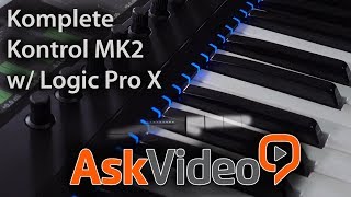 How to Use the Komplete Kontrol MK2 with Logic Pro X [upl. by Meredeth]