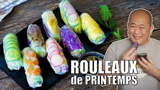 Comment faire des rouleaux de printemps facilement  Le Riz Jaune [upl. by Areis]