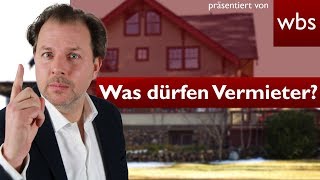 10 Dinge die euer Vermieter nicht darf aber trotzdem macht  Rechtsanwalt Christian Solmecke [upl. by Sperry496]