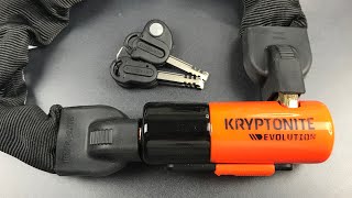 731 Kryptonite Evolution Series 4 Chain Lock Picked [upl. by Enaud217]