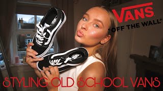 Vans Old Skool  How I Style Trainers [upl. by Alidus]