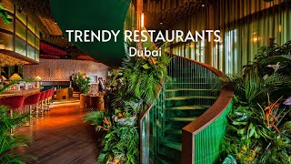 Welcome to Dubais top 5 trendy Restaurants  2021 [upl. by Thar304]