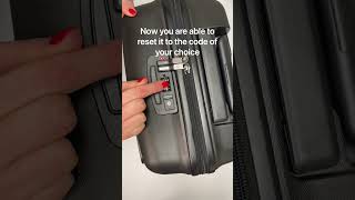 How to reset your TSA lock [upl. by Kcarb]