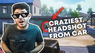 HEADSHOT FROM MOVING CAR  PUBG MOBILE FUNNY MOMENTS  CARRYMINATI HIGHLIGHT [upl. by Maryjo]