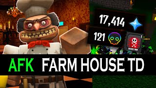 AFK FARM  GEMS THE HOUSE TD [upl. by Ahsrop]