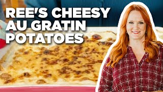 Ree Drummonds Cheesy Au Gratin Potatoes  The Pioneer Woman  Food Network [upl. by Sirromal55]