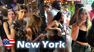 🇺🇸 MANHATTAN NIGHTLIFE AREAS  PACKED BARS amp CLUBS Summer Update【ENTIRE TOUR】Best Neighborhoods [upl. by Elconin]