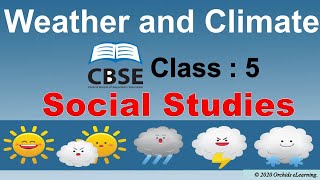 Weather and Climate For Class  5  Social Studies  CBSE  NCERT  Factors affecting the climate [upl. by Charmaine]