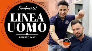 TUTORIAL CAPELLI UOMO  Pettinatura Naturale con Cera Opaca [upl. by Asseram478]