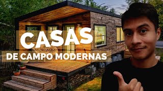 😮 casas de CAMPO MODERNAS con madera 01  Orlando González [upl. by Seravaj]