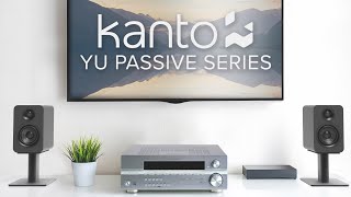 Kanto YU Passive 4  YU Passive 525 Speakers Review and Comparison [upl. by Rafaellle832]