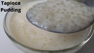 Homemade Tapioca pudding Vanilla Tapioca Pudding [upl. by Vevine]