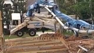 Concrete Pump Accident Flips [upl. by Janette947]