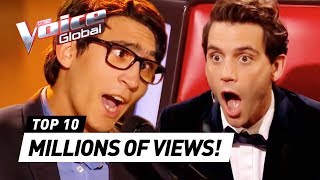 MOST TRENDING Blind Auditions of 2019  The Voice Rewind [upl. by Zerat175]