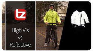 High Vis vs Reflective  Choosing The Right Cycling Jacket [upl. by Calabrese238]