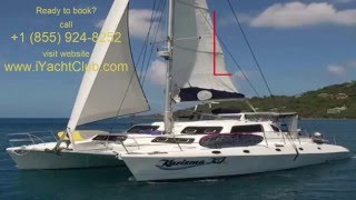 Best BVI Crewed Yacht Charters  Catamaran Karizma Tour [upl. by Auhso]