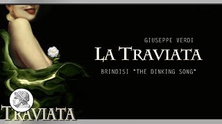 Traviata  Drinking Song  Lyrics [upl. by Alegnatal]