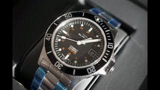 Glycine Combat Sub GL0185 42 One Of The Best Swiss Automatic Dive Watches Under 700 unboxing [upl. by Hassi]