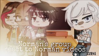 ☁️Normans group react to Norman videos☁️• Spoiler •Gacha club • Tpn • Read desc [upl. by Toney134]