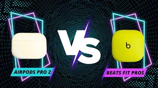 Airpods Pro 2 vs Beats Fit Pro [upl. by Kram151]