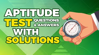 How to Pass Aptitude Test Questions with Answers and Solutions [upl. by Eilsil]