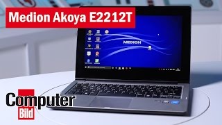 Medion Akoya E2212T AldiNotebook im Test [upl. by Ohploda]