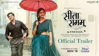 Sita Ramam Official Trailer  In Hindi  18th November  DisneyPlus Hotstar [upl. by Manno]