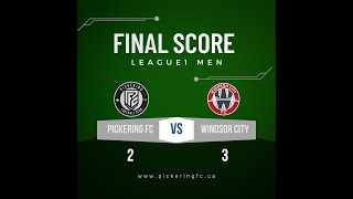 071924  L1ON Mens Championship Division  Pickering FC v Windsor [upl. by Gnot79]