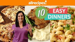 Ten Ingredient Dinners To Make At Home To Feed the Family  Allrecipes [upl. by Ahseekal]