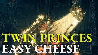 DARK SOULS 3 Lorian and Lothric EASY GUIDE Twin Princes Cheese [upl. by Bernetta]