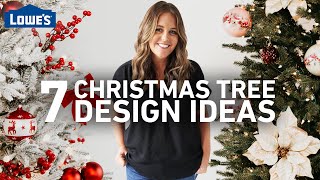 7 Christmas Tree Design Ideas  How to Decorate a Christmas Tree [upl. by Adas]