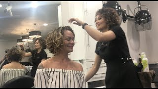 Step By Step Curly Hair Styling With DevaCurl [upl. by Carri]