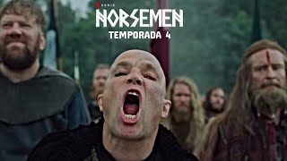 Norsemen  Temporada 4  Trailer Subtitulado en Español l Netflix [upl. by Alyal]