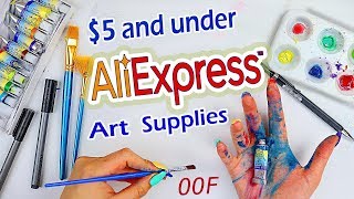 A BIG OOF Trying AliExpress Art Supplies [upl. by Lorien]