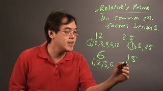 What Are Relative Prime Numbers in Math  Number Theory Education [upl. by Lletnohs926]