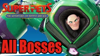 DC League of SuperPets All Bosses [upl. by Aneba471]