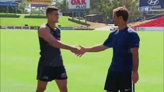 Kicking with Nathan Cleary [upl. by Daryn]