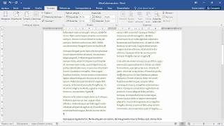 Word Texto a dos columnas [upl. by Infield601]