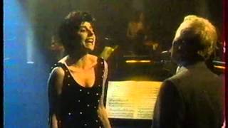 LIANE FOLY  CHARLES AZNAVOUR  clip quotLa Belle et la Bêtequot 1992 [upl. by Heber]