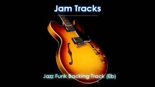 Jazz Funk  Fusion Backing Track Ebm [upl. by Idel957]