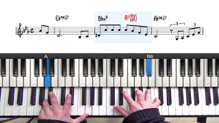 Tritone Substitution the one jazz piano trick you need to know [upl. by Corby]