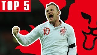 Rooneys Greatest Wembley Goals  Top 5  England [upl. by Diao]