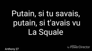 MOHA LA SQUALE  MA BELLE PAROLESLYRICS MohaLaSquale MaBelle [upl. by Lidaa]