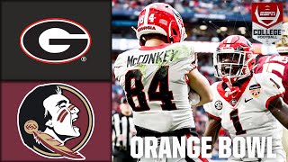 Orange Bowl Georgia Bulldogs vs Florida State Seminoles  Full Game Highlights [upl. by Rudiger604]