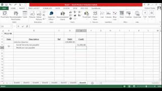 Payroll Journal Entry [upl. by Lecroy613]