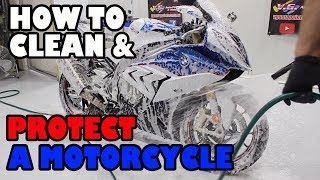 How to Motorcycle detail and ceramic coated [upl. by Rise]