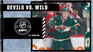 New Jersey Devils at Minnesota Wild  Full Game Highlights [upl. by Coke748]