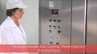 Excalibur Rotating Rack Oven with Steam for Bagels Breads Muffins More [upl. by Llenyaj73]